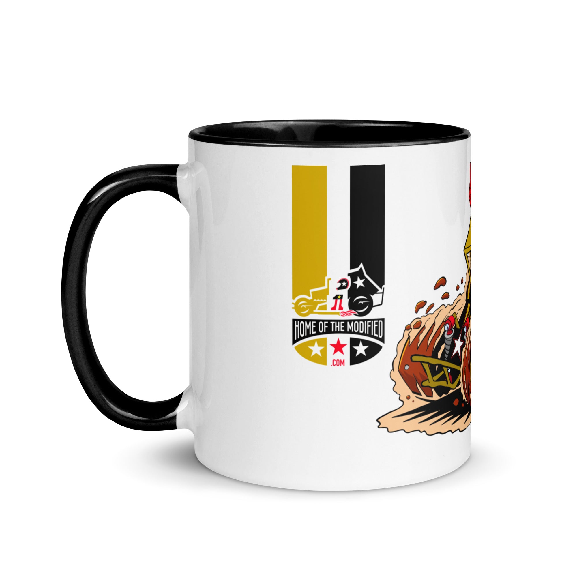 Dirt Modified 11 oz. Mug (Gold and Black)