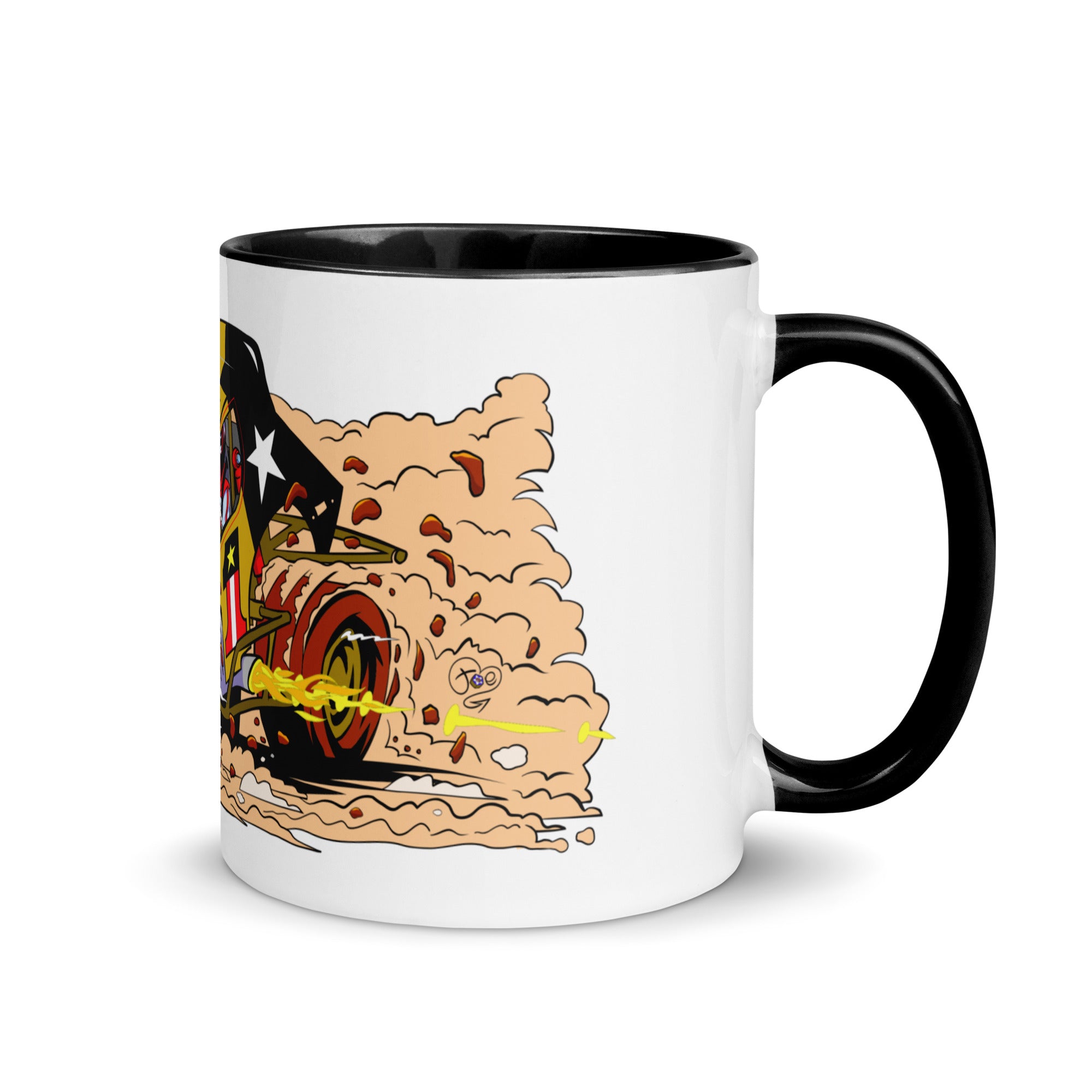 Dirt Modified 11 oz. Mug (Gold and Black)